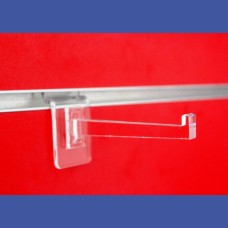 GANCHO    A LAMA recto de 100 mm libres<br>Medidas: 34 x 42 mm<br>